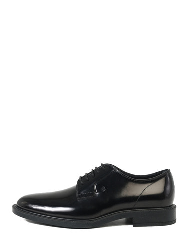 LACE-UP SHOES BLACK LEATHER