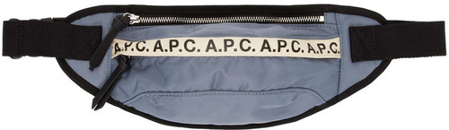 A.P.C. Blue Repeat Bum Bag