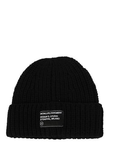 MONCLER FRAGMENT BEANIE PATCH