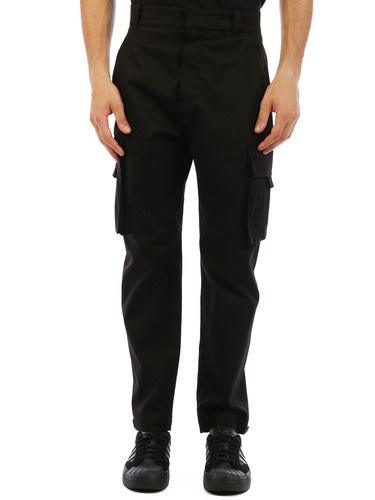 DIOR HOMME CARGO TROUSERS BLACK
