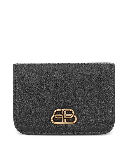 Balenciaga BB Mini leather wallet