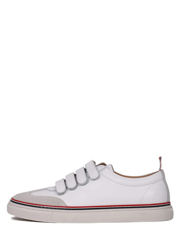 THOM BROWNE VELCRO SNEAKERS WHITE
