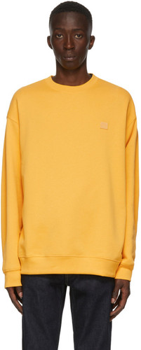 Acne Studios Yellow Oversized Sweatshirt