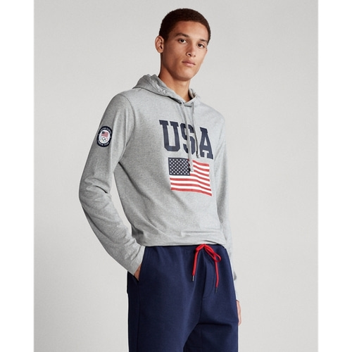 Polo Ralph Lauren Team USA One-Year-Out Hooded T-Shirt