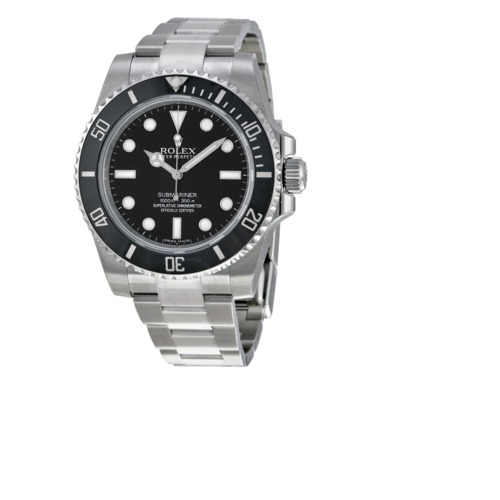 Rolex Submariner Automatic Black Dial Mens Watch 114060