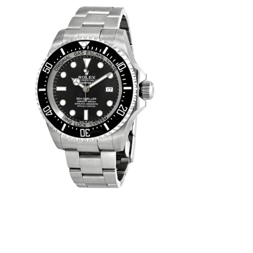 Rolex Deepsea Black Dial Automatic Mens Stainless Steel Oyster Watch 126660BKSO