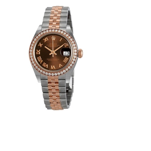 Rolex Lady Datejust Chocolate Dial Automatic Ladies Steel and 18K Jubilee Watch 279381CHRJ